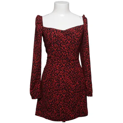 Dress (Red, Black) from Bershka Polyester