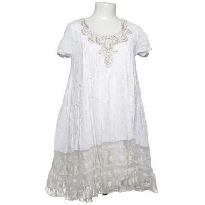 Robe (Blanc) de Peace + Love Coton, Polyester