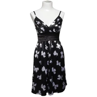 Cocktail dress (Black, White) from Oodji Elastane, Polyester