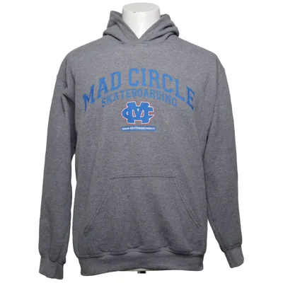 Huvtröja (Grå) från Gildan Bomull, Polyester