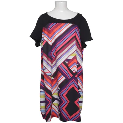 Dress (Black, Multicolored) from Castaluna Elastane, Polyester