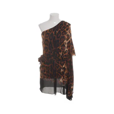 Blouse (Noir, Marron) de Roberto Cavalli Élasthane, Soie