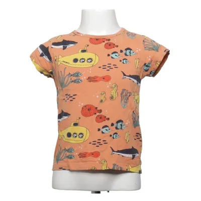 T-shirt (Orange, Flerfarvet) fra Minimarket Bomuld