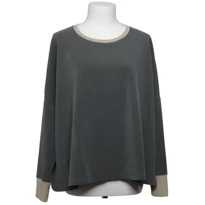 Sweater (Grå, Beige) fra SOLDOUT Elastan, Modal, Polyester