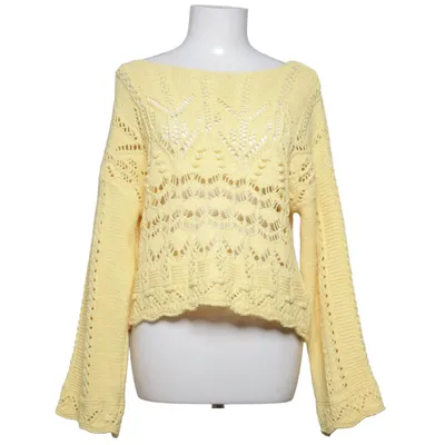 Tröja (Gul) från Urban Outfitters Bomull, Polyester, Viskos