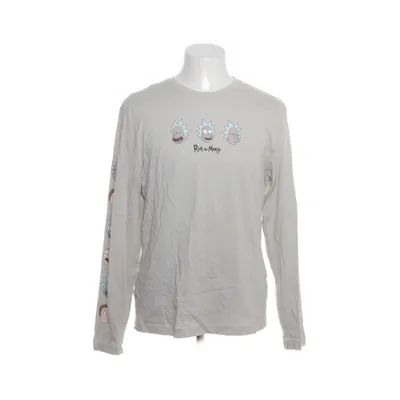 Langærmet t-shirt (Grå) fra H&M Bomuld