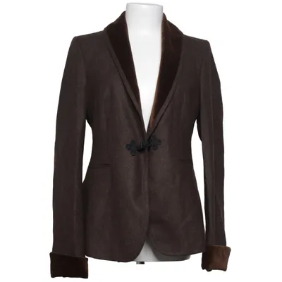 Blazer (Brown) from Bauer Acetate, Viscose