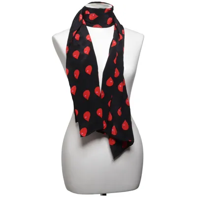 Scarf (Svart, Röd) från Charlotte Sparre Silke