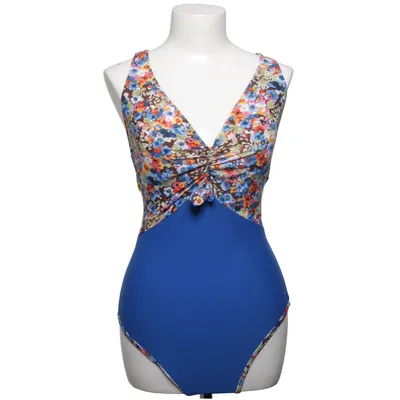 Badpak (Blauw, Meerkleurig) van Alba Moda Elastaan, Polyamide