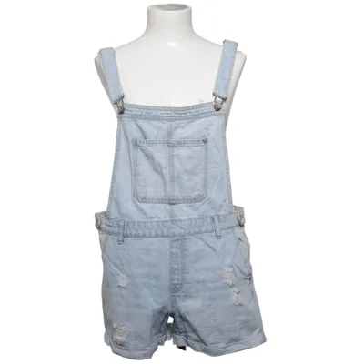 Korte tuinbroek (Bershka Denim Collection) van Bershka Denim Collection Katoen