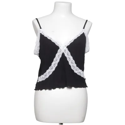 Tank Top (Black, White) from So.U Elastane, Viscose