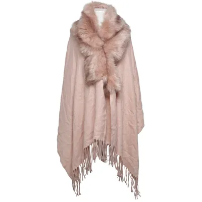 Halsduk (Rosa) från Made Polyester, Viskos, Ull