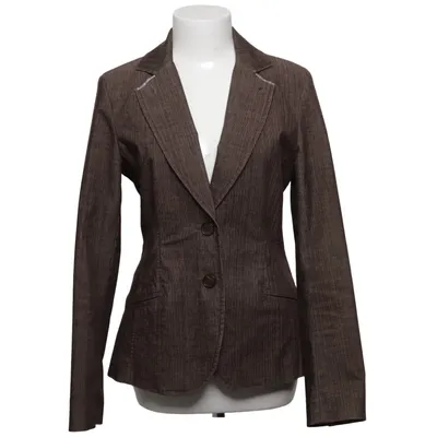 Kavaj (Brun) från Cue Acetat, Bomull, Elastan, Polyester