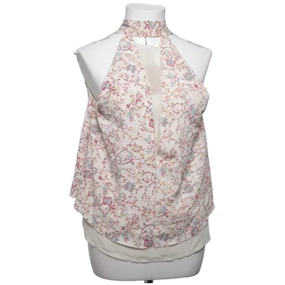 Halternecktopp (Beige, Flerfärgad) från Zara W&B Collection Polyester
