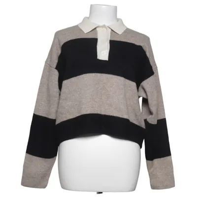 Trui (Beige, Zwart) van Massimo Dutti Kasjmier, Wol