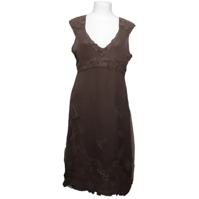 Dress (Brown) from Ebene by Patrick Assuline Polyester, Silk