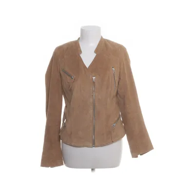 Leather jacket (Brown) from Jofama