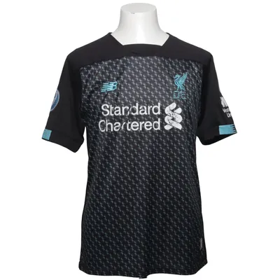 Fotbollströja (Svart, Flerfärgad) från New Balance Polyester