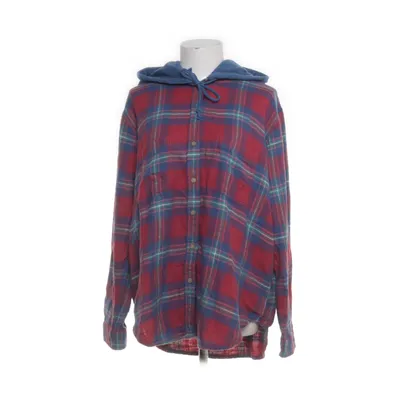 Huvtröja (Blå, Flerfärgad) från American Eagle Bomull, Polyester