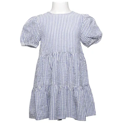 Dress (Blue, White) from Rikiki Cotton