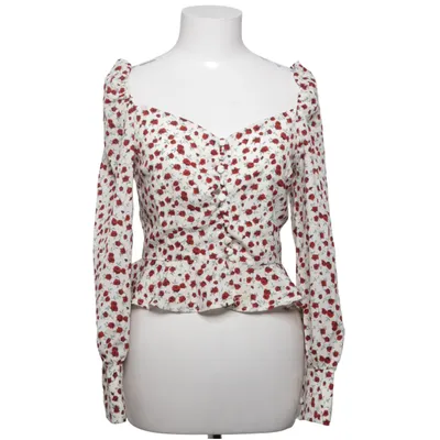 Bluse (Rød, Hvid) fra Brandy Mervilor Polyester