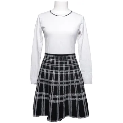 Robe (Noir, Blanc) de Karen Millen Élasthane, Polyamide, Polyester, Viscose