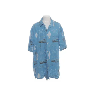 Kortärmad skjorta (Blå, Flerfärgad) från Nikben Viskos