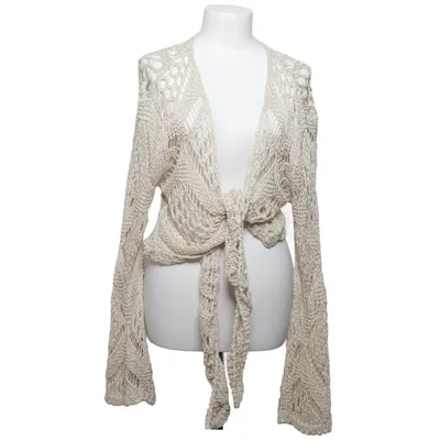 Cardigan cache-cœur (Beige) de BoeBou