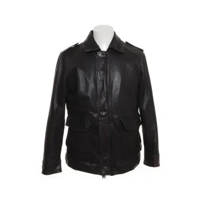 Läderjacka (Brun) från Batistini Skinn, Akryl, Polyester