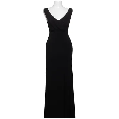 Maxi dress (Black) from Missguided Petite Elastane, Polyester