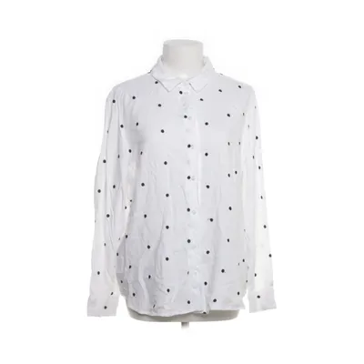 Skjorta (Vit, Svart) från Mango Viskos