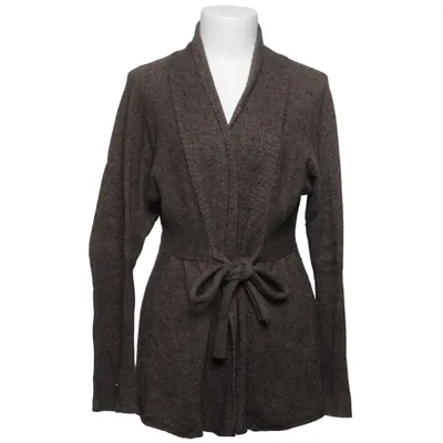 Wikkelvest (Bruin) van Un Deux Trois Kasjmier, Polyamide, Viscose, Wol
