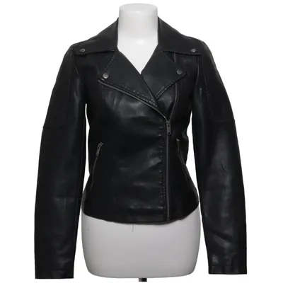 Veste de motard (Noir) de Noisy May Coton, Polyester, Polyuréthane
