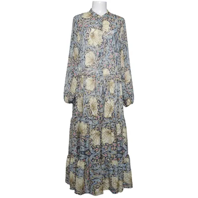 Maxikjole (Blå, Beige, Flerfarvet) fra Morris & Co x H&M