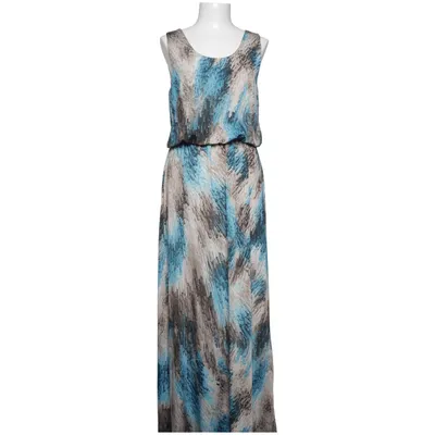 Maxi jurk (Blauw, Beige, Meerkleurig) van Monton Elastaan, Polyester
