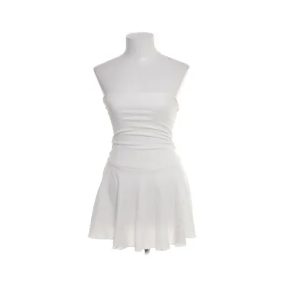 Byxdress (Vit) från Bershka Elastan, Polyester