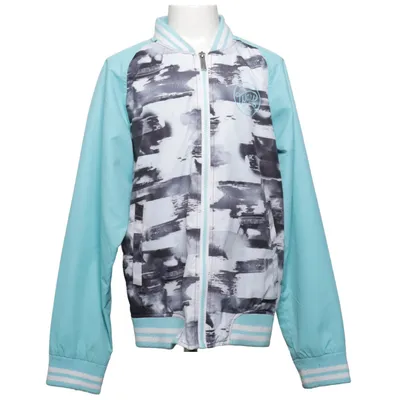 Bomberjack (Blauw, Zwart, Wit) van Warp Polyester