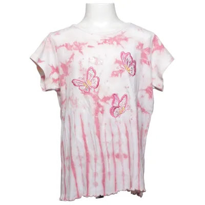 T-shirt (Roze, Wit) van Cherokee Katoen