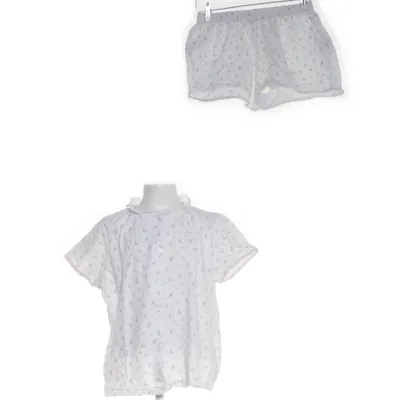 Pyjamas (Vit, Flerfärgad) från Cyrillus Bomull