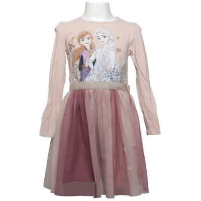 Jurk (Beige, Bruin) van Name It Katoen, Elastaan, Polyester