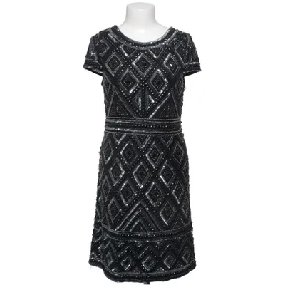 Cocktailkleid (Schwarz, Silber) von Adrianna Papell