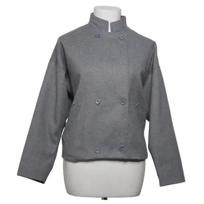 Jacket (Gray) from Brandtex Polyester, Wool