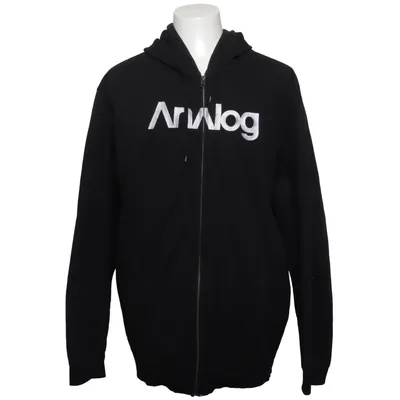 Sweat à capuche (Noir) de Analog Coton, Polyester
