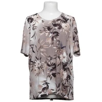 T-shirt (Beige, Brown, White) from Marinello Elastane, Viscose
