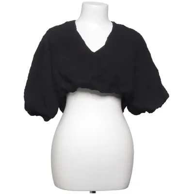 Crop top (Svart) från H&M Trend Bomull, Elastan
