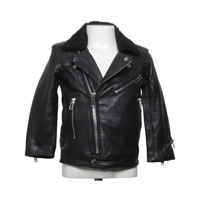 Veste de motard (Noir) de Deadwood Cuir, Polyester