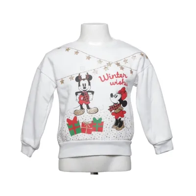 Sweatshirt (White, Multicolored) from Disney At Primark Cotton, Polyester