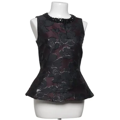 Peplum top (Grijs, Lila) van Hallhuber Donna Polyester
