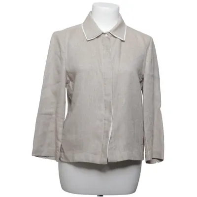 Cardigan (Beige, Blanc) de Intrend Lin