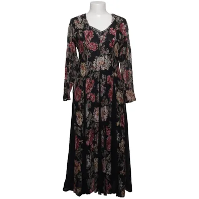 Maxi dress (Black, Multicolored) from Nostalgia Viscose